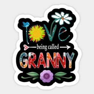 granny i love being called granny Sticker